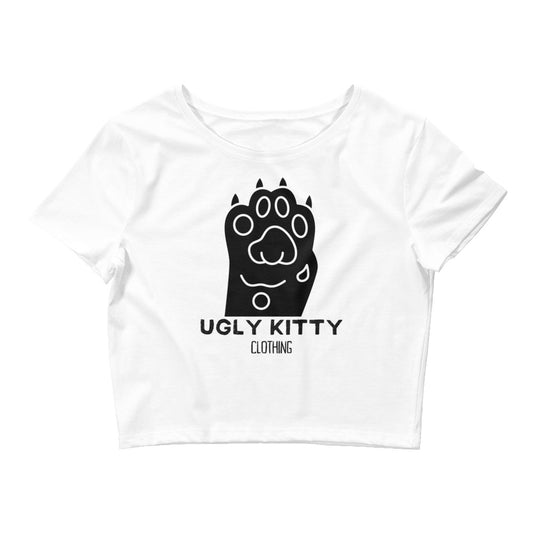 5 Ugly Kitty High 5 Women’s Crop Tee